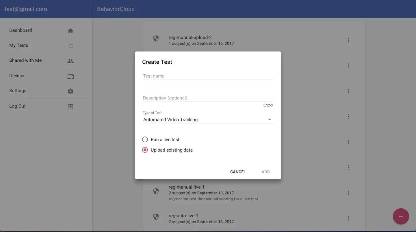 video upload