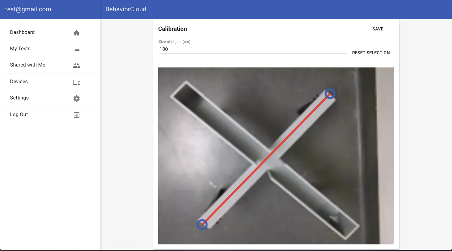 distance calibration